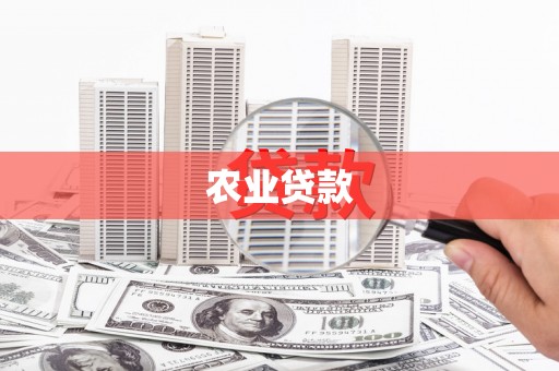 鹿泉农业贷款