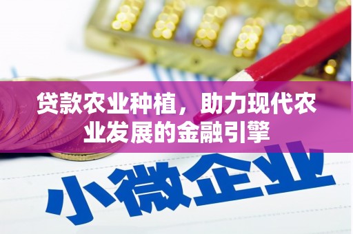 门源贷款农业种植，助力现代农业发展的金融引擎