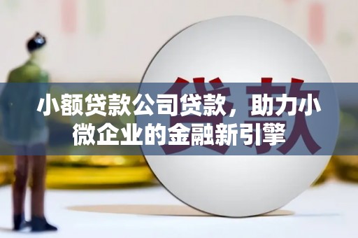 长城小额贷款公司贷款，助力小微企业的金融新引擎