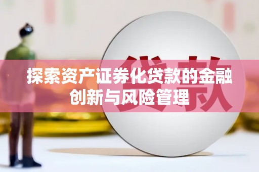 商南探索资产证券化贷款的金融创新与风险管理