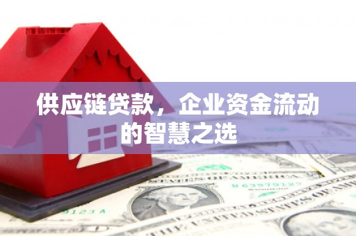 宣汉供应链贷款，企业资金流动的智慧之选