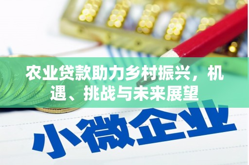 静宁农业贷款助力乡村振兴，机遇、挑战与未来展望
