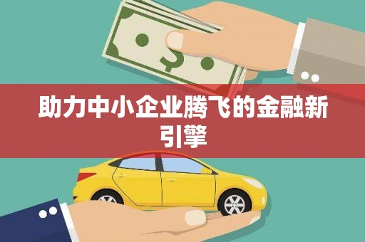 金安助力中小企业腾飞的金融新引擎