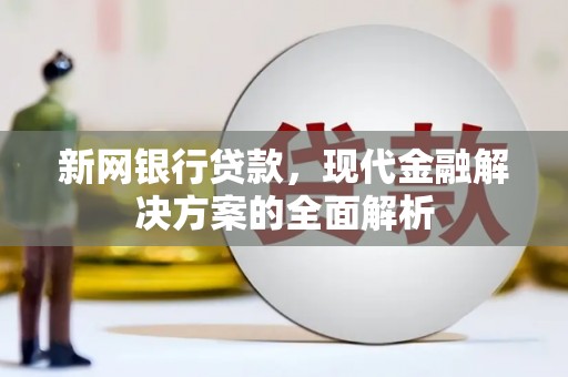 龙陵新网银行贷款，现代金融解决方案的全面解析