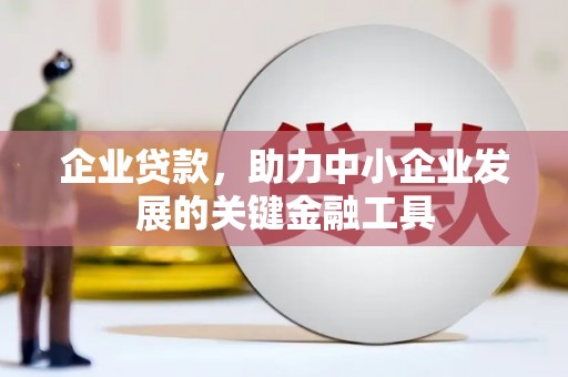 宁海企业贷款，助力中小企业发展的关键金融工具