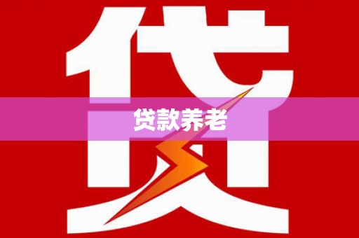 赤水贷款养老