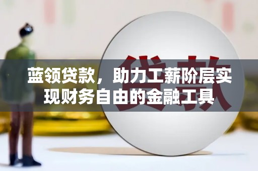 树林蓝领贷款，助力工薪阶层实现财务自由的金融工具
