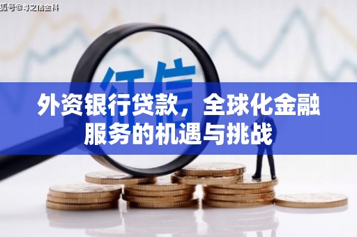武江外资银行贷款，全球化金融服务的机遇与挑战